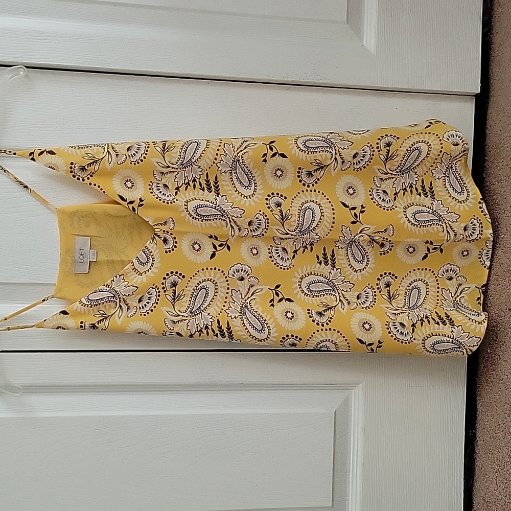 Loft paisley tank. FINAL MARKDOWN